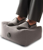 Inflatable foot rest