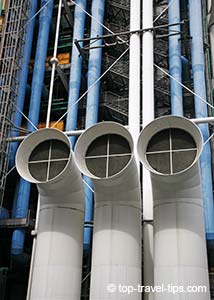 Pompidou air vents