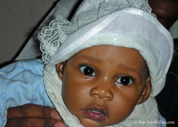 Child portrait Young child in Moshi Tanzania