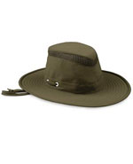 Green colored outback hat